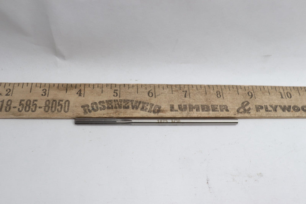 Hypercut USA Chucking Reamer HSS 6-Ft 0.1805" 1-1/8" LOC 4-1/2" OAL