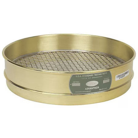 Advantech Manufacturing 8Bs12i Sieve, No 8, B/S, 12 In, Inter Ht