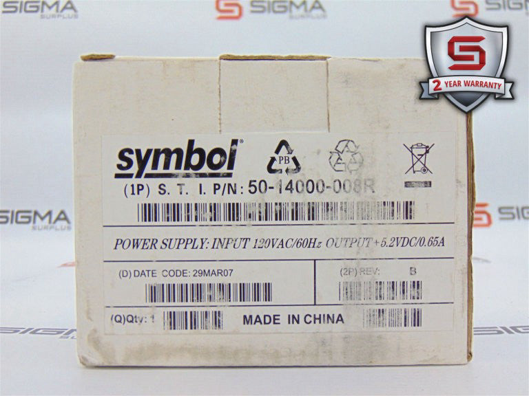 ZEBRA 50-14000-008R POWER SUPPLY