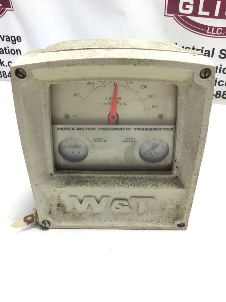 Wallace & Tiernan 5221M42008XXIDI26SX Varea-Meter Pneumatic Transmitter