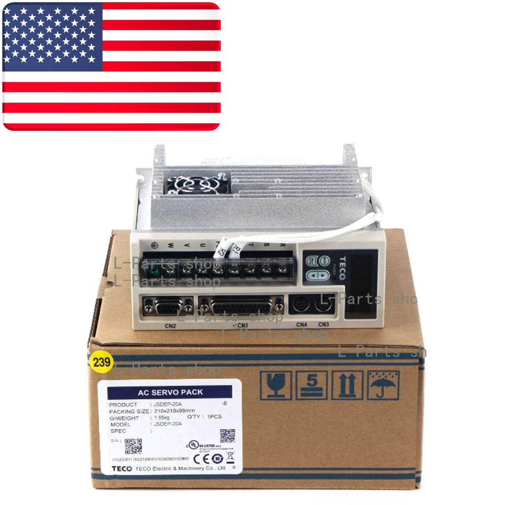 NEW TECO JSDEP-20A Servo Driver 0.75KW 750W 4.4A - US Stock