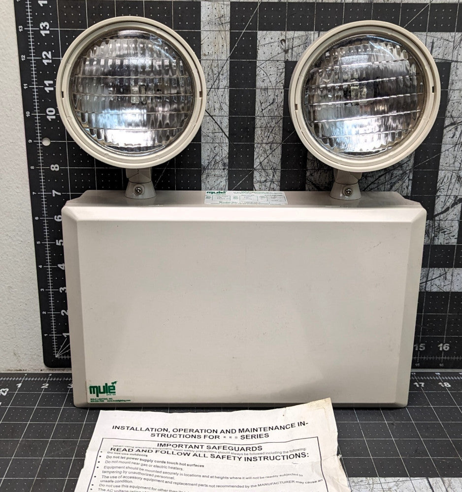 Mule Lighting KES Series 50W Emergency Light with High Output 6V Batterys [A3S2]