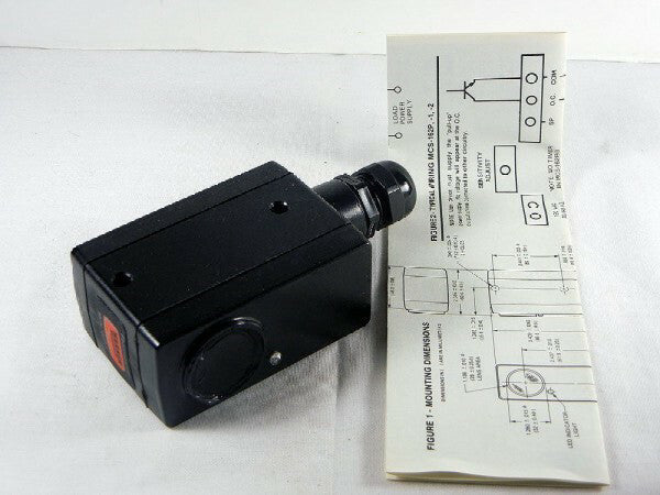 WARNER Electric Polarized Retroreflective Scanner PN: 7121-448-002 / MCS 162P-1 