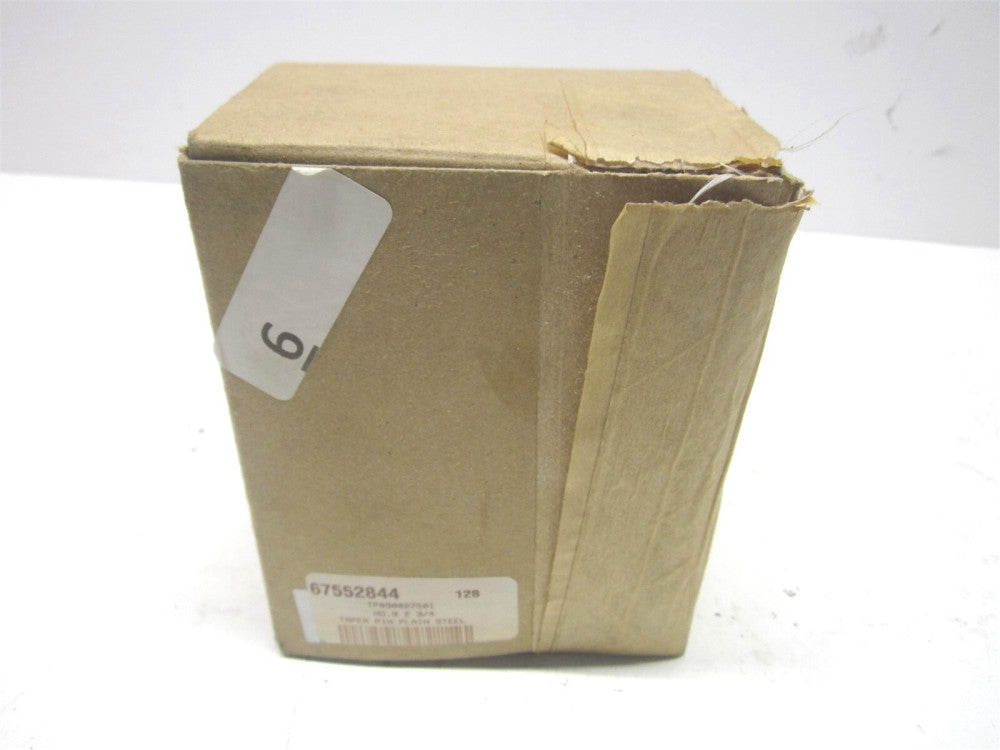 (MSC67552844X) 0.5338" x 0.591" Size 9 Uncoated Steel Taper Pin - Lot of 29