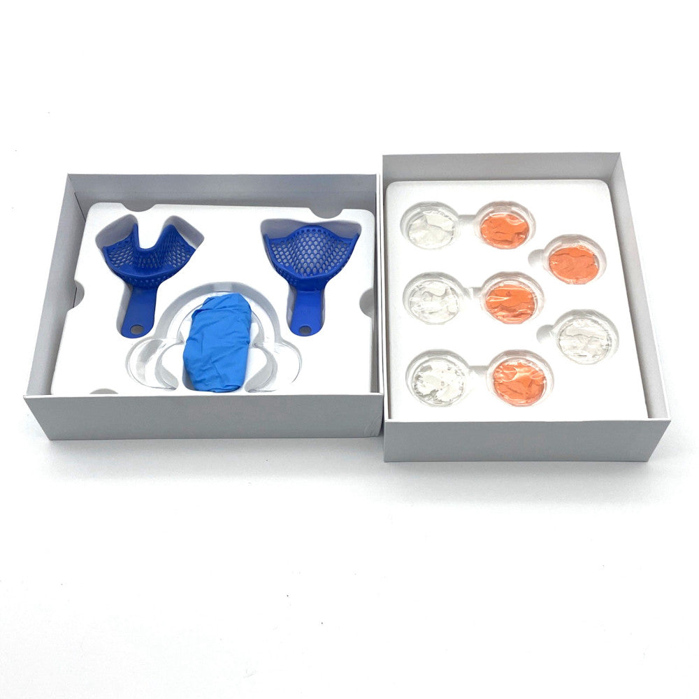 Dental Impression Putty Mold Kit UPPER & LOWER For Grills And Crowns MINOR