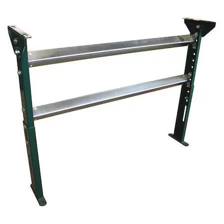 Zoro Select 5W812 Conveyor H-Stand, 19-1/2To31in, 10Bf