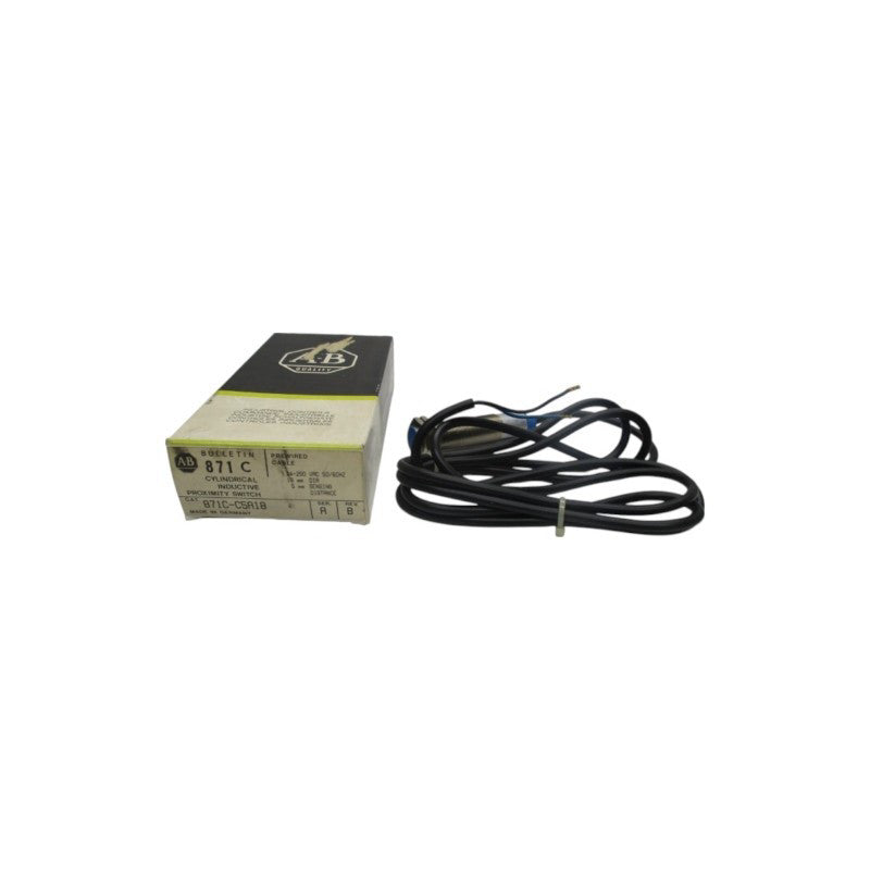 ALLEN BRADLEY 871C-C5A18 SER. A REV. B 24-250VAC (BK/YL) NSMP