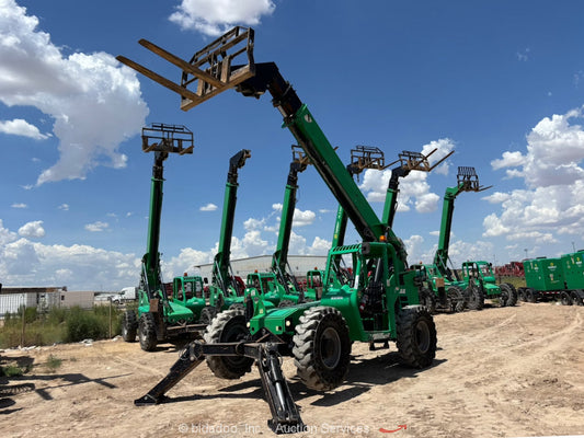 2017 Skytrak 10042 42' 10,000 lbs Telescopic Reach Forklift Telehandler bidadoo