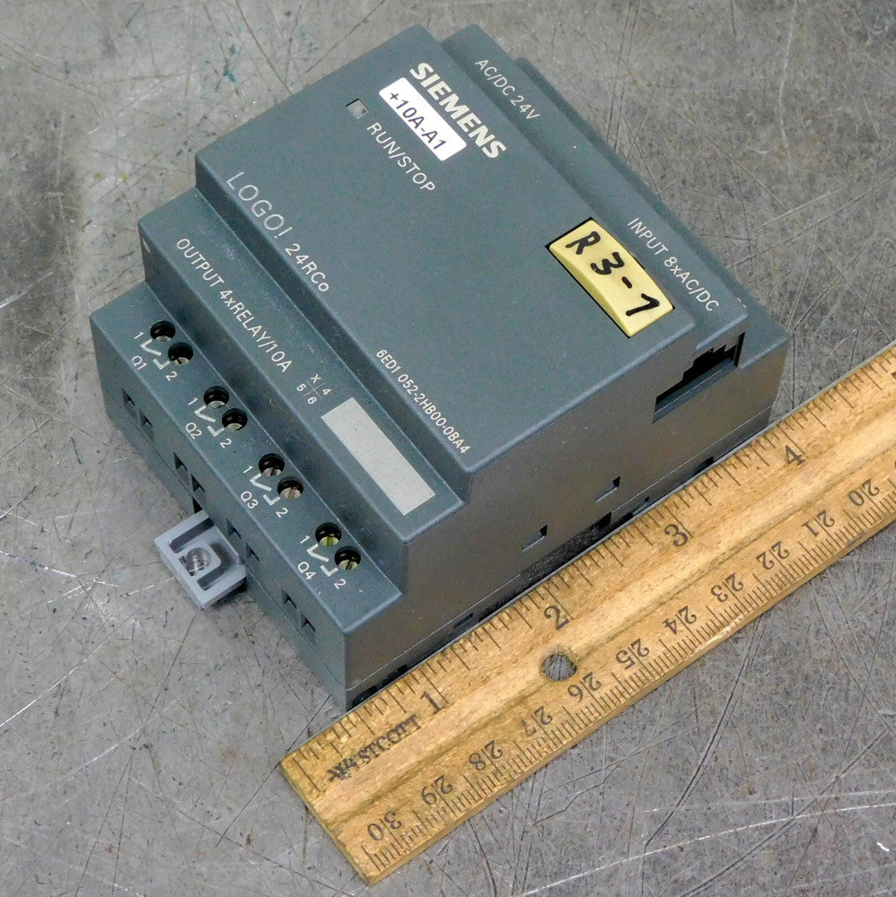 Siemens 6ED1 052-2HB00-0BA4 Logic I/O Module Controller 24V/240 AC/DC 10A