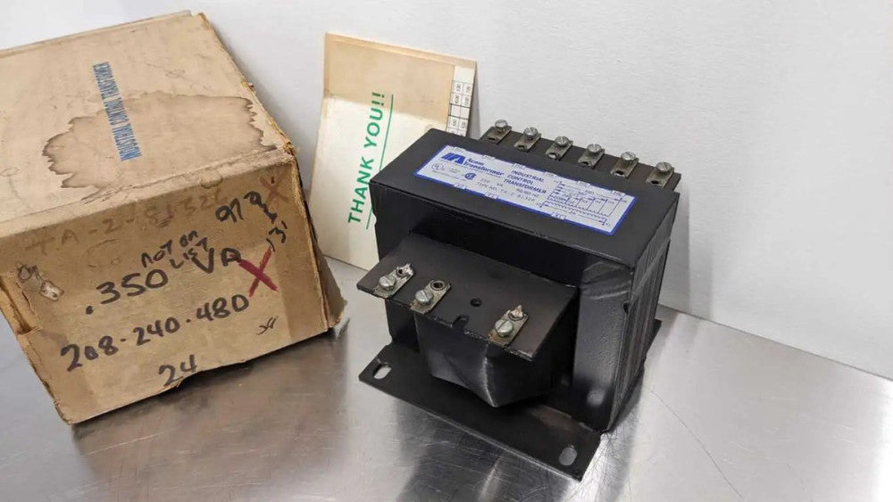 Acme TA-2-81326 Industrial Control Transformer 350 VA Pri 480/380/277/240/208 Se