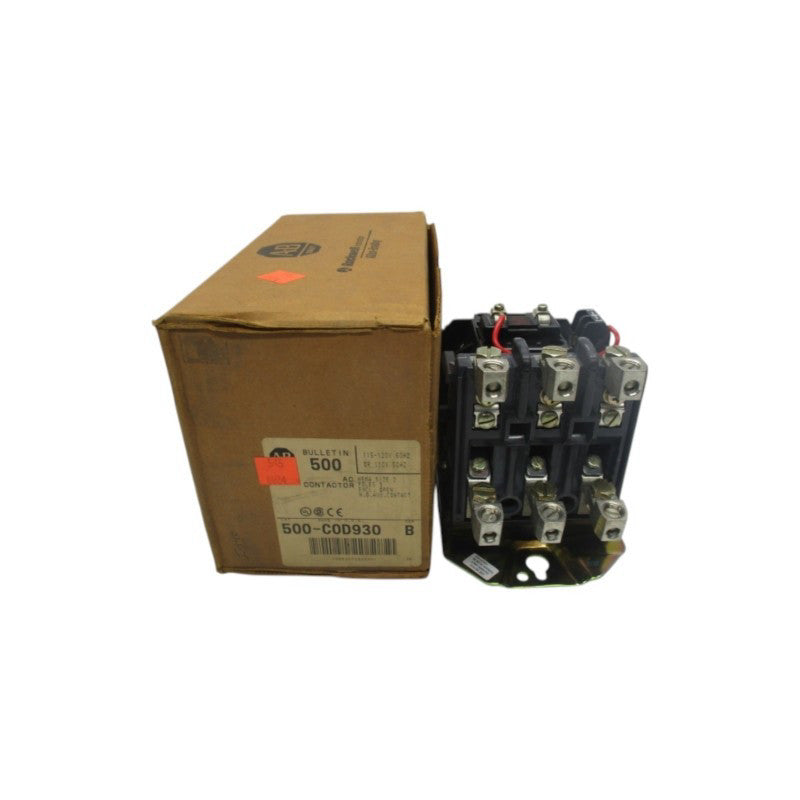 ALLEN BRADLEY 500-C0D930 SER. B 110/115-120V (BR/WH) NSMP
