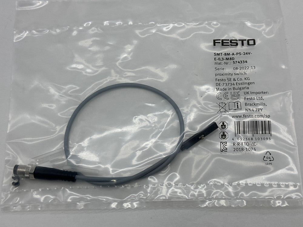 Festo 574334 Proximity Switch Sensor 