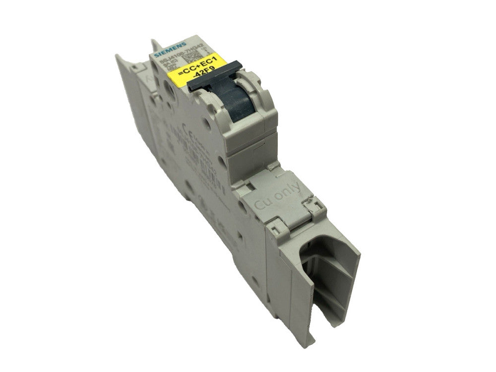Siemens 5SJ4106-7HG42 Circuit Breaker 1P 6A 277VAC