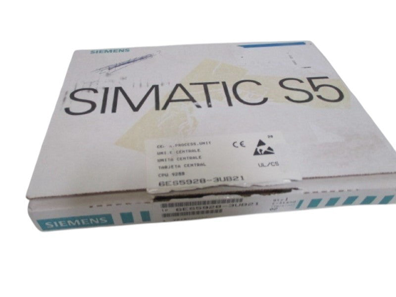SIEMENS SIMATIC S5 6ES5928-3UB21 CPU CONTROLLER NSMP