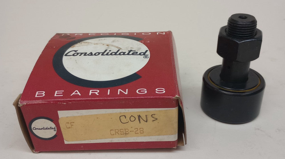 Consolidated CRSB-28 Cam Follower 1.7500in Roller Dia 1.0000in Roller Width