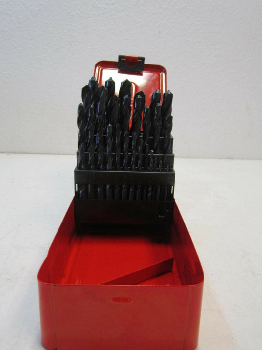 1/16" - 1/2" HSS Drill Bit Set Kit - 29 Piece 