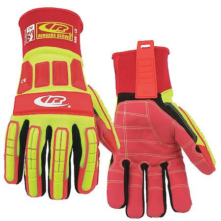 Ringers Gloves 259 Impact Resistant Gloves,Yellow,Xl,Pr