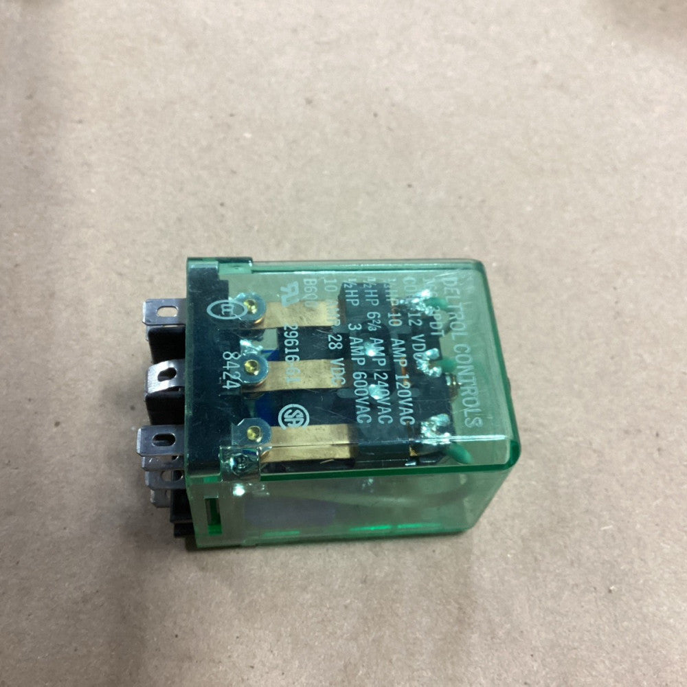 Deltrol Controls, Relay 29616–61, 120/240/600 VAC, 10 AMP, 28 VDC