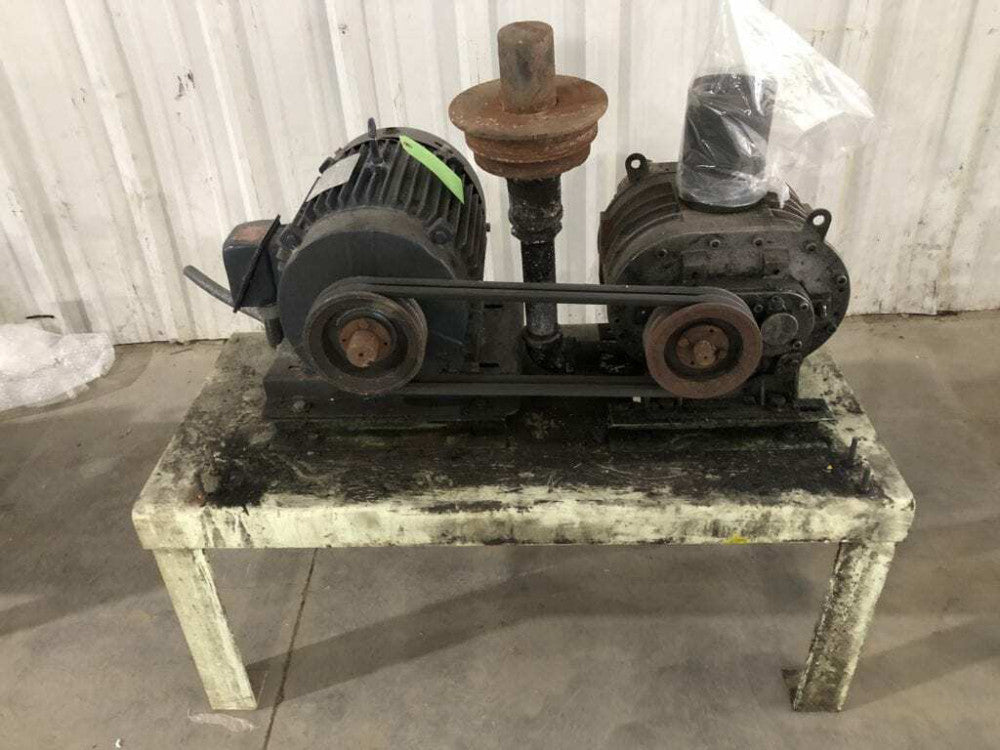 Gardner Denver 4LR GACLCRA Rotary Positive Displacement Blower 10HP 1768RPM 3PH