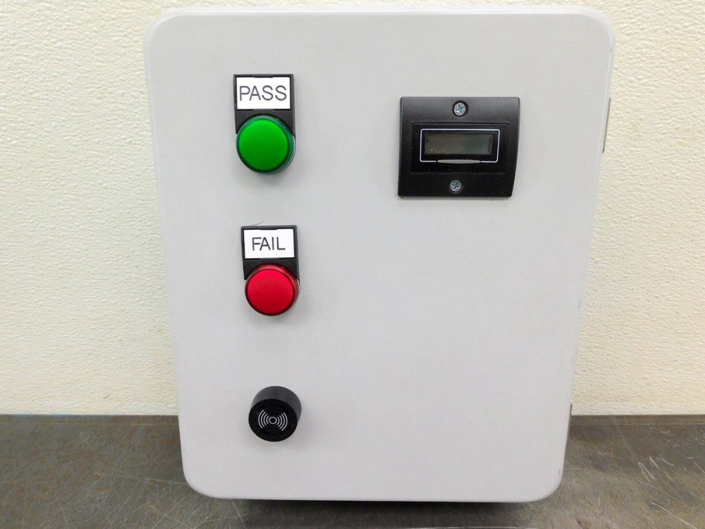 Saginaw Enclosure Electric Box  with Trumeter  7111 Counter SCE-10085CHQRFG