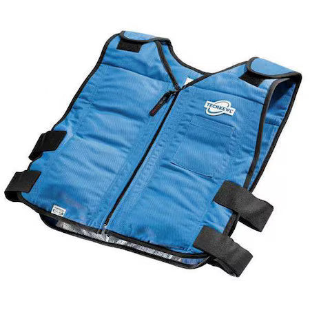 Techniche 6626-B Fire Resistant Cooling Vst, Navy Blue, Flame Resistant Banwear