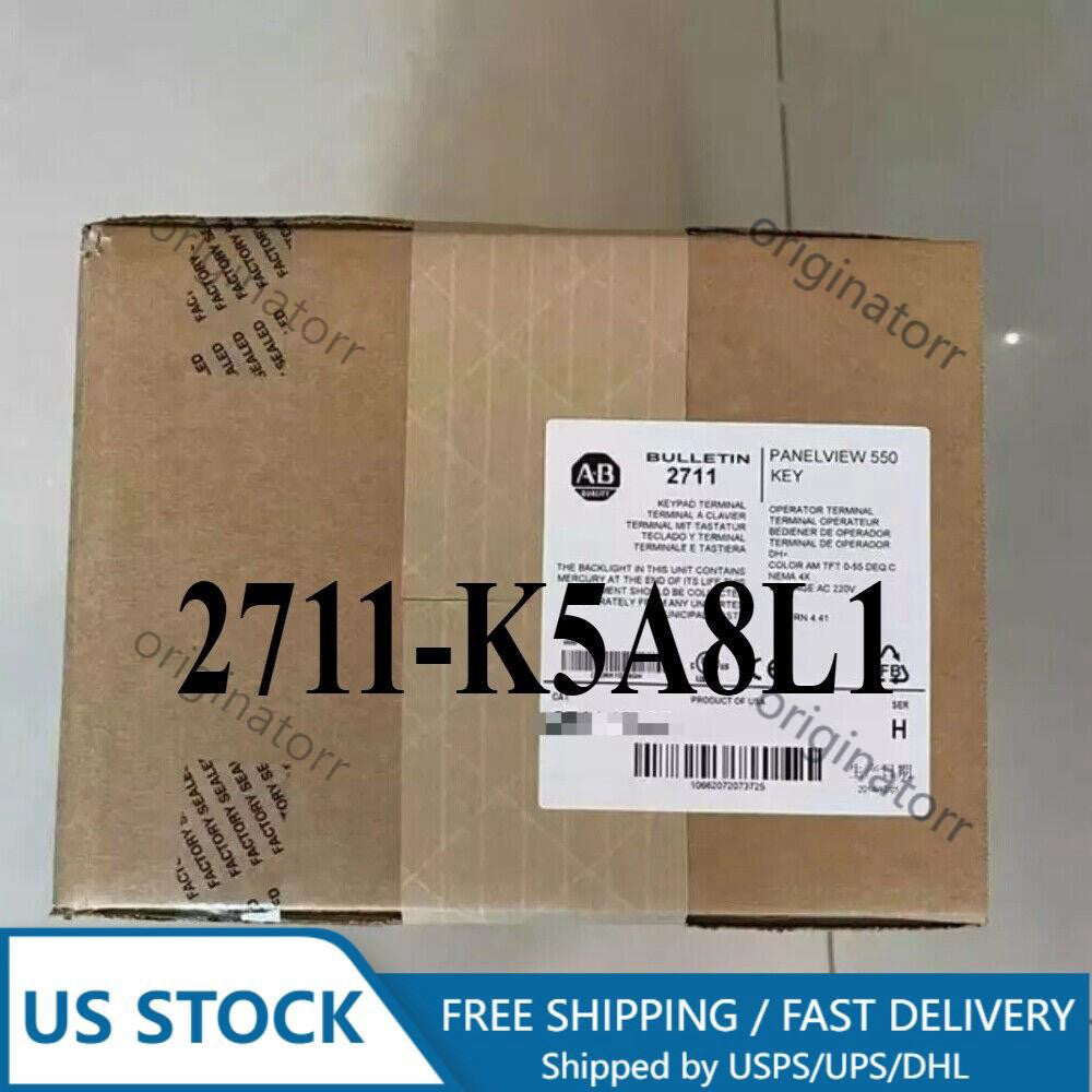 2711-K5A8L1 BRAND  Allen-Bradley Operator Panel PanelView 550 Ser H  US Free Tax
