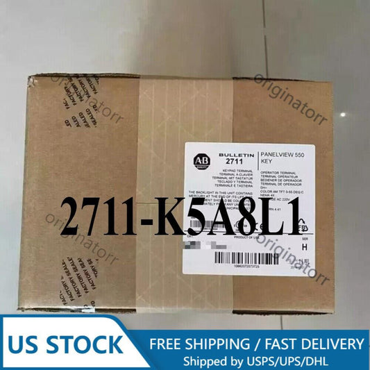 2711-K5A8L1 BRAND  Allen-Bradley Operator Panel PanelView 550 Ser H  US Free Tax
