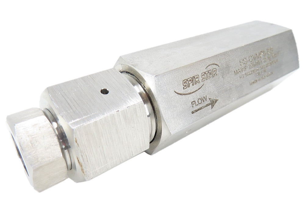 Spir Star SS-CVMF9-BS Ball Seated Stainless Steel Check Valve 20,000PSI NEW