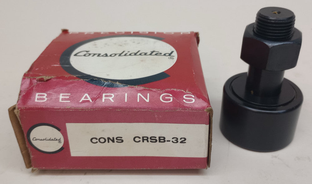 Consolidated CRSB-32 Cam Follower 2.0000in Roller Dia 1.2500in Roller Width