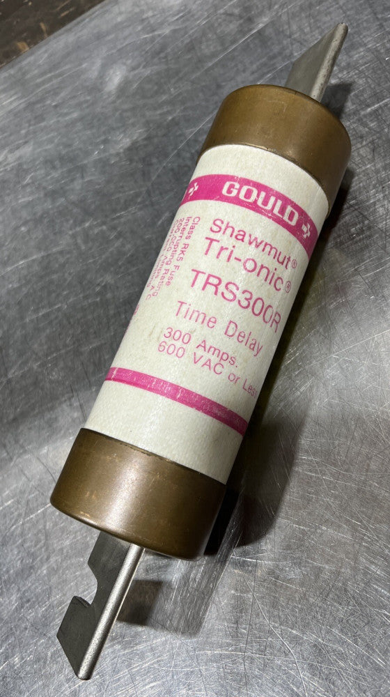Gould Shawmut Tri-onic TRS300R Dual Element Time Delay Fuse Nos Surplus