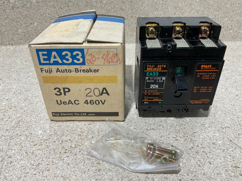 Fuji Electric EA33 3P, 20Amp NEW