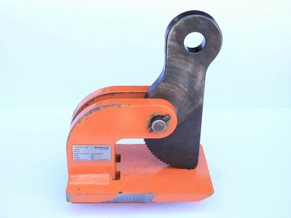 Renfroe 4 Ton LHC Horizontal Lift Plate Clamp 0-3" Jaw Opening