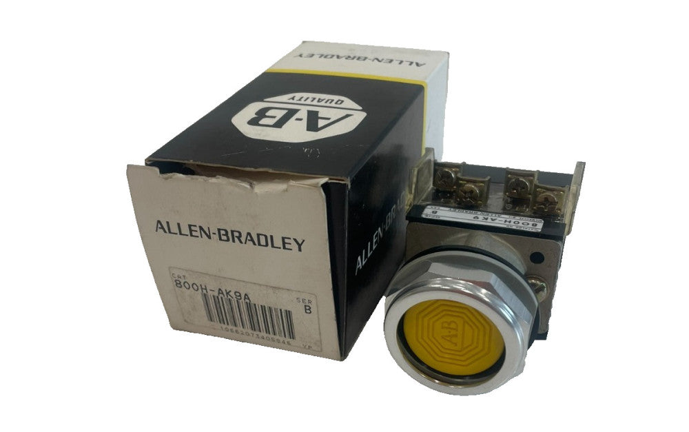 ALLEN BRADLEY 800H-AK9A PUSH BUTTON SWITCH 800HAK9 SERIES A 800HAK9A NEW,SURPLUS