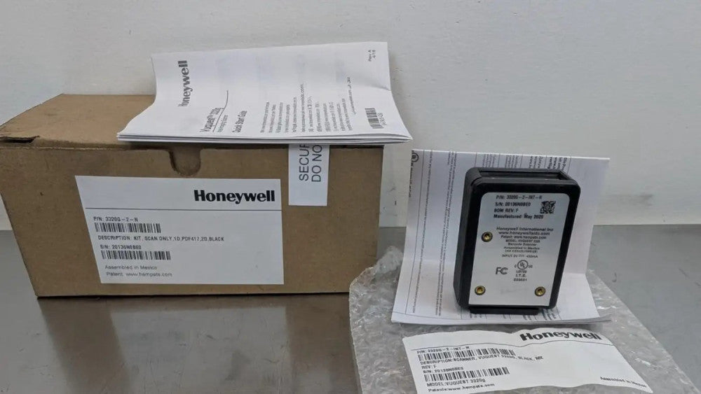 Honeywell 3320G-2-N Barcode Scanner 3320G-2-INT-N VUQUEST3320 Rev F 5VDC 450mA