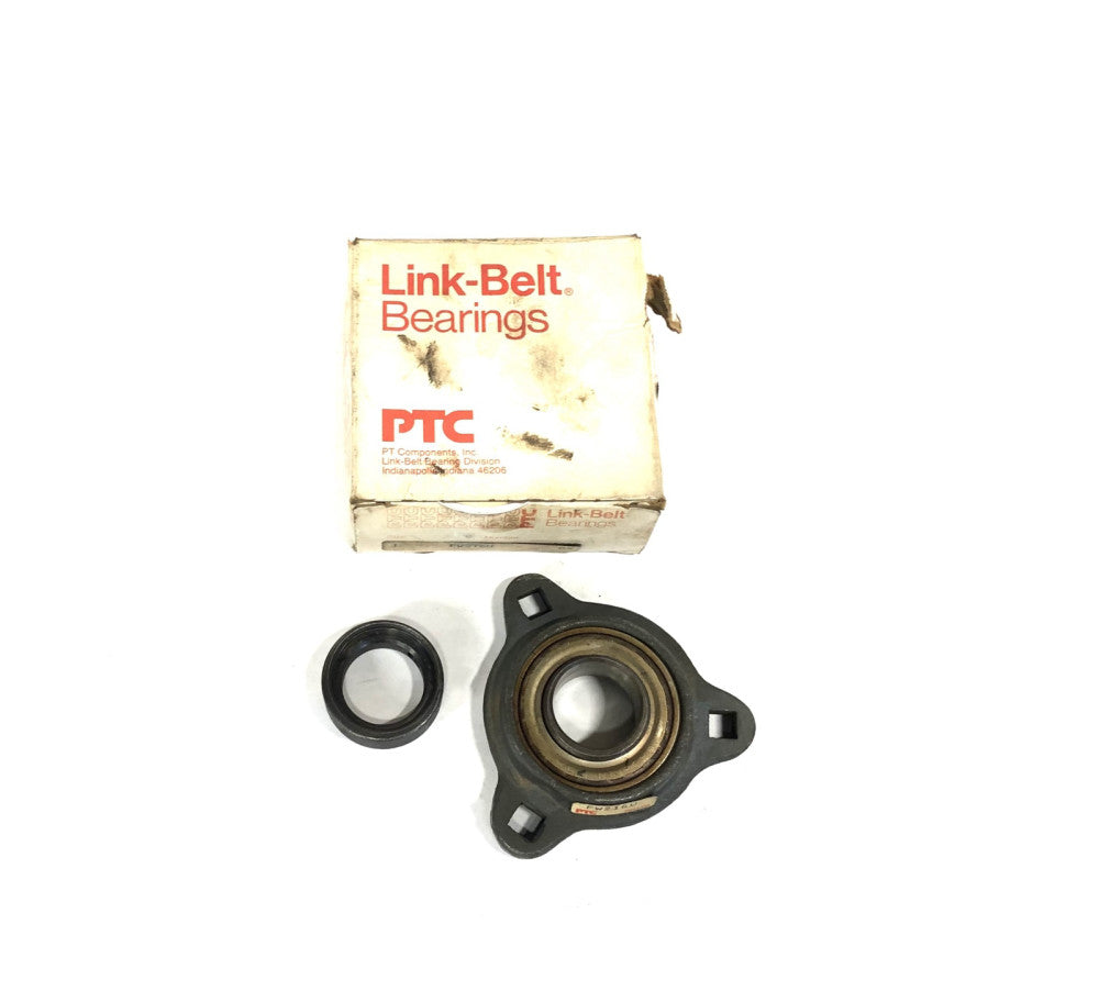 Link-Belt Flanged 3-Bolt Bearing Unit With Collar FW216U NOS