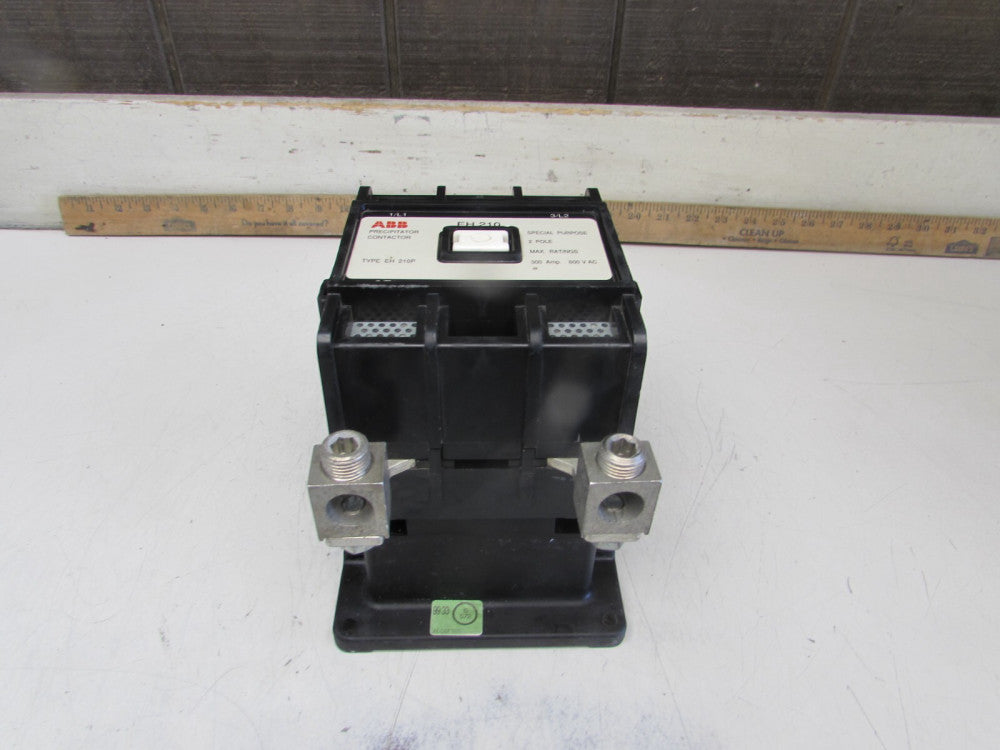 ABB EH210P,600V, 300A,2POLE PRECIPITATOR CONTACTOR,NICE TAKEOUT! MAKE OFFER!