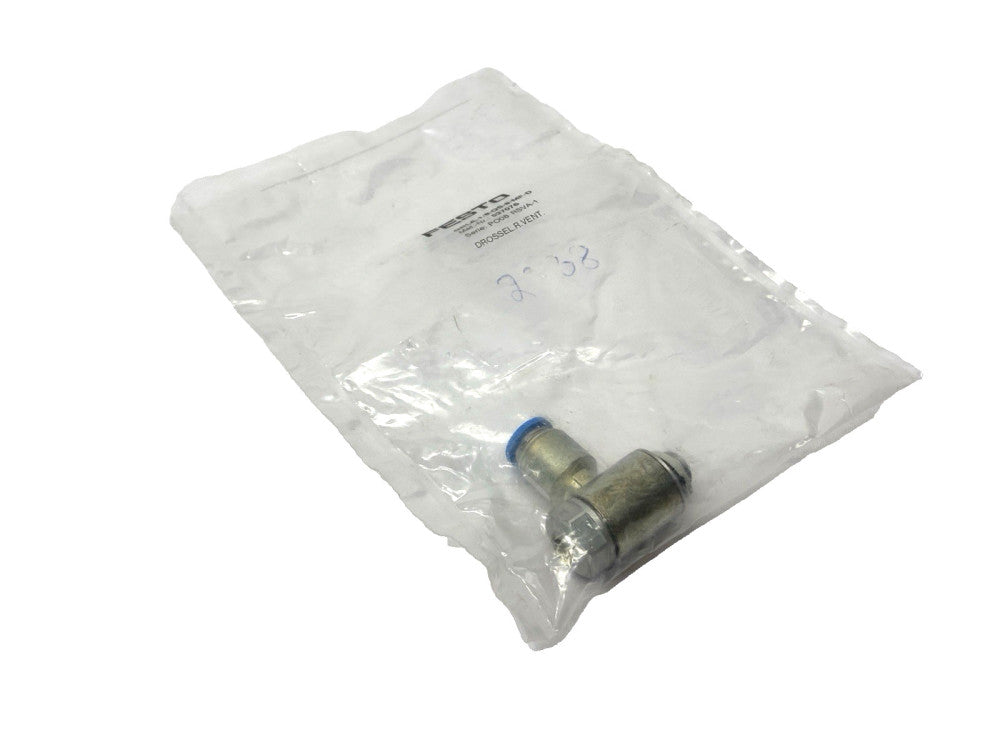 Festo GRLA-1/8-QS-8-MF-D One-Way Flow Control Valve 537076