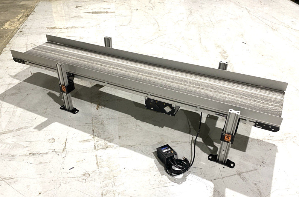 Dorner 252M18-0800600A040401 2200 Series Flat Belt Conveyor, 18" Wide x 8' Long