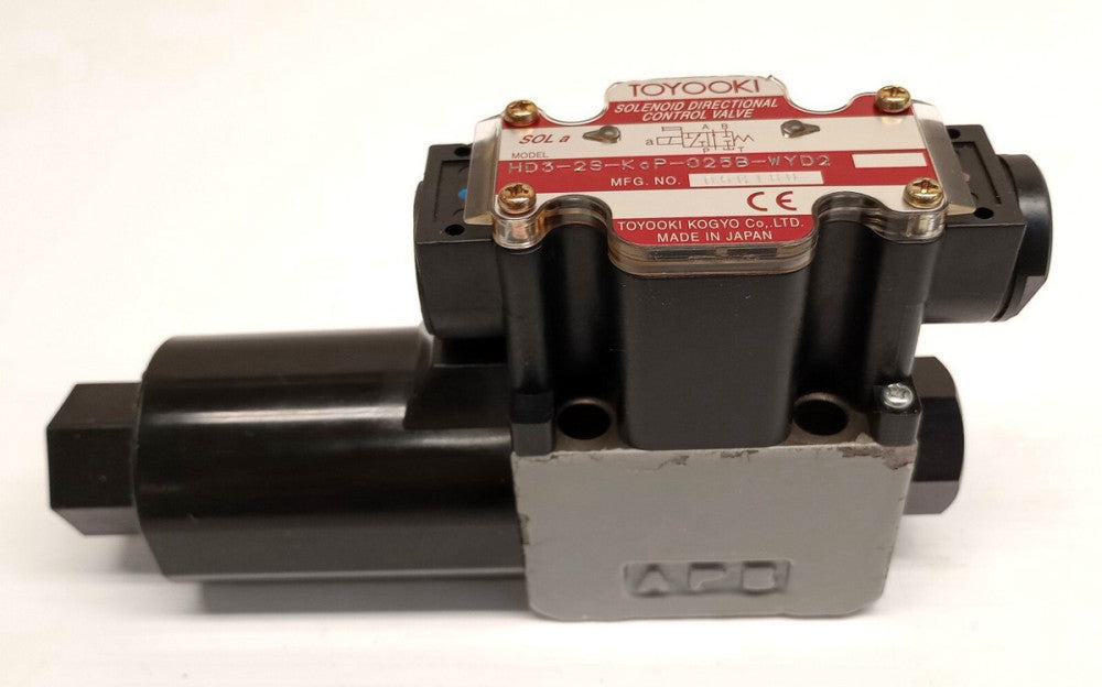 Toyooki HD3-2S-KcP-025B-WYD2 Solenoid Directional Control Valve HD32SKcP025BWYD2