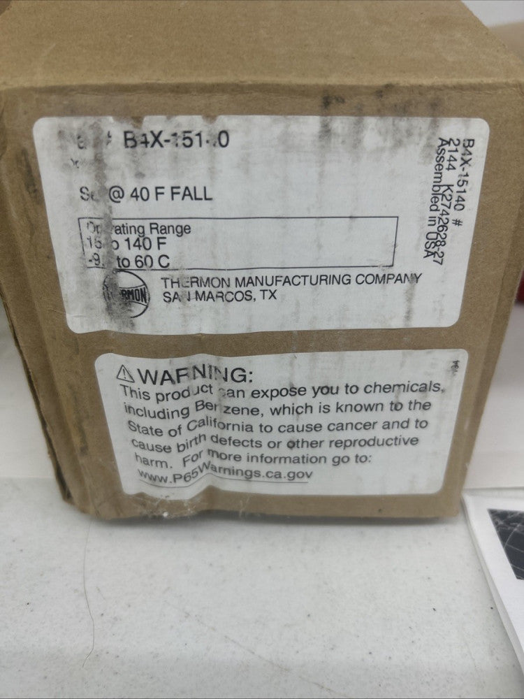 THERMON B4X-15140 / B4X15140 adjustable Ambient Control Thermostat
