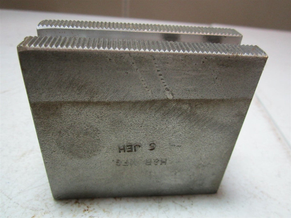H & R Mfg 6 JEH Heavy Duty Soft Teeth Lathe Chuck