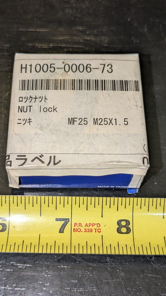 (1) Nikki Locknut MF25X1.5P New & Sealed For Okuma