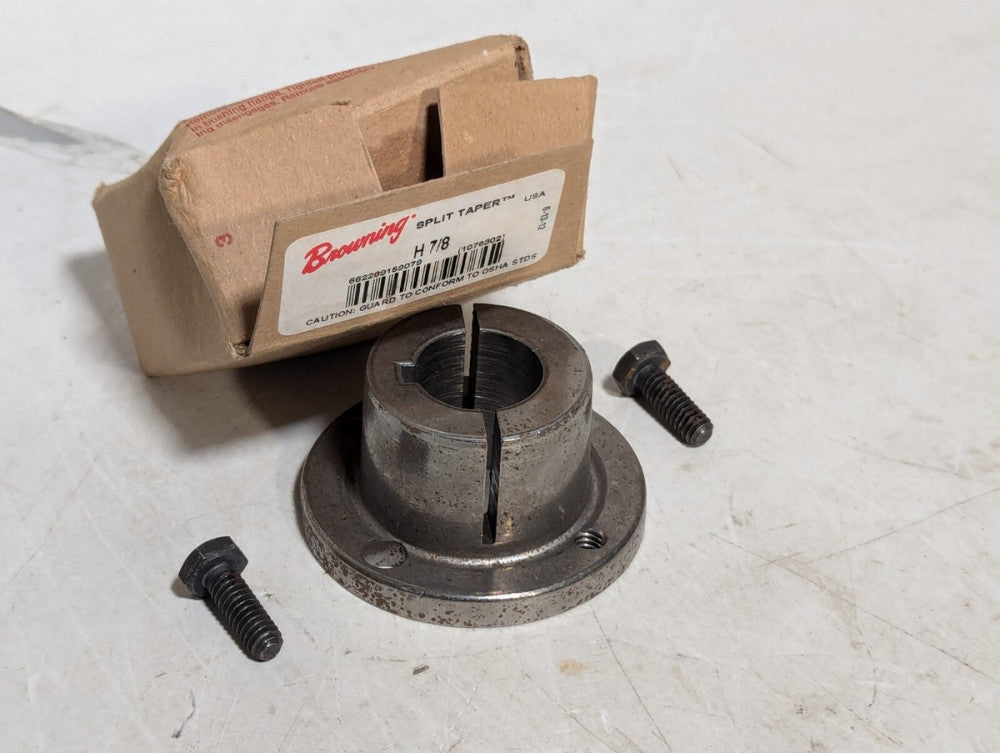 Browning H 7/8 Split Taper Bushings - H Series, 0.8750 in Bore, 2.500 in Flg OD