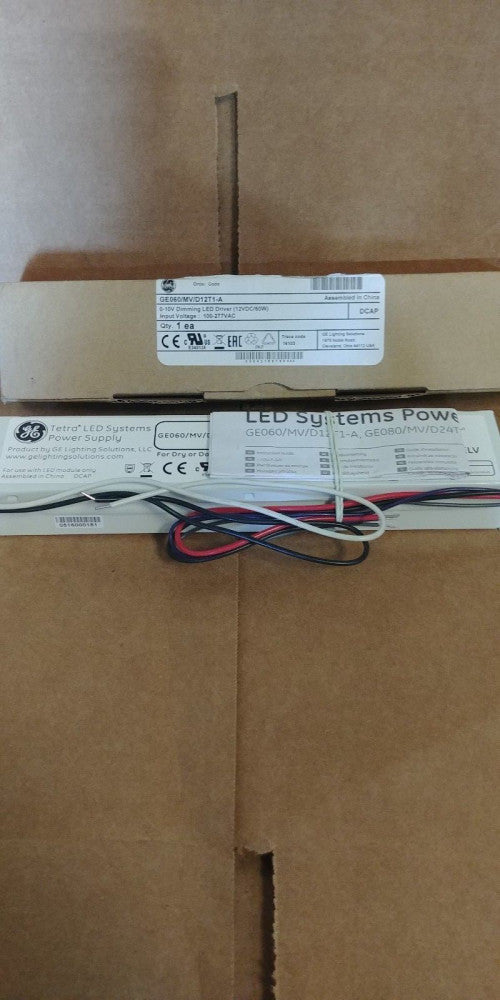 GE GE060/MV/D12T1-A    0-10V DIMMING LED DRIVER