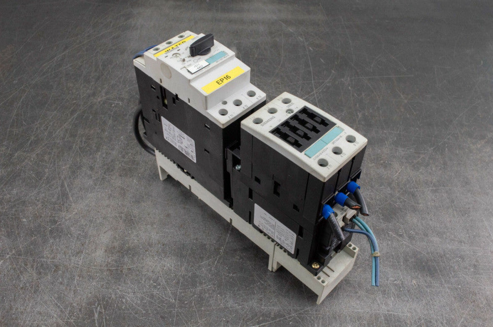 Siemens 3RA11354ED341BB4 Combination Motor Starter Contactor 22-32A 24 VDC Coil