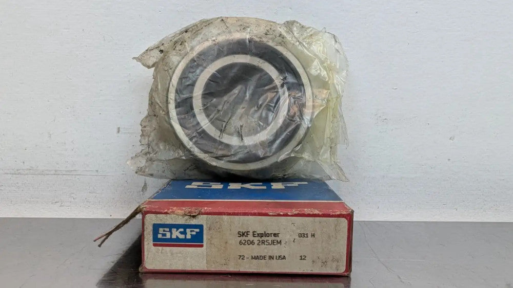 SKF 6206 2RSJEM Deep Groove Ball Bearing Explorer 30mm ID 62mm OD 16mm Wide