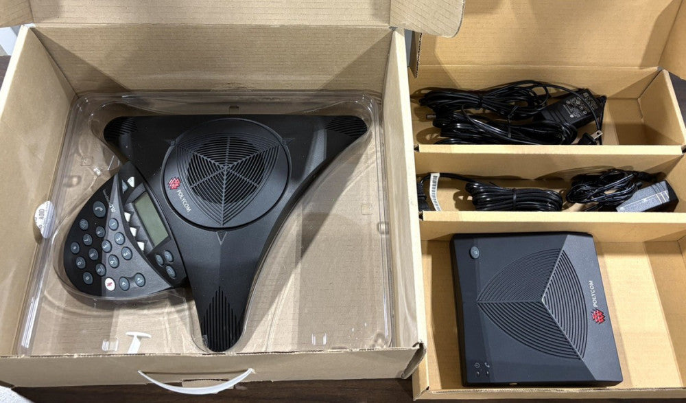 Polycom Soundstation 2W Conference Phone 2.4 Ghz 2201-67880-022 New Open Box