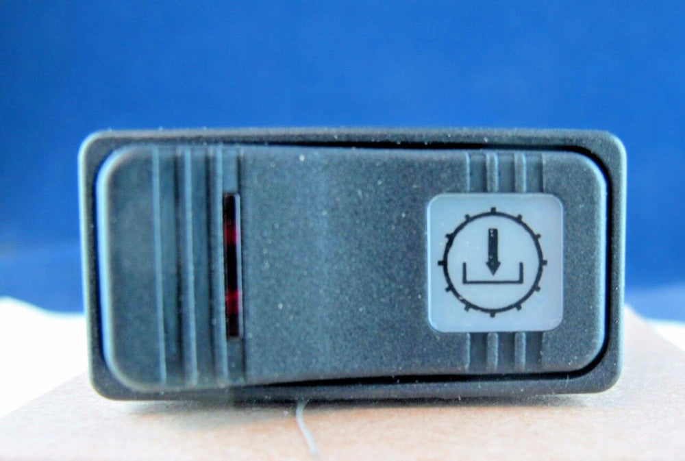 Carling Rocker Switch 4 Terminal 2 Light (Red & White) V1D1 12 Volt 20 Amps[C2S2