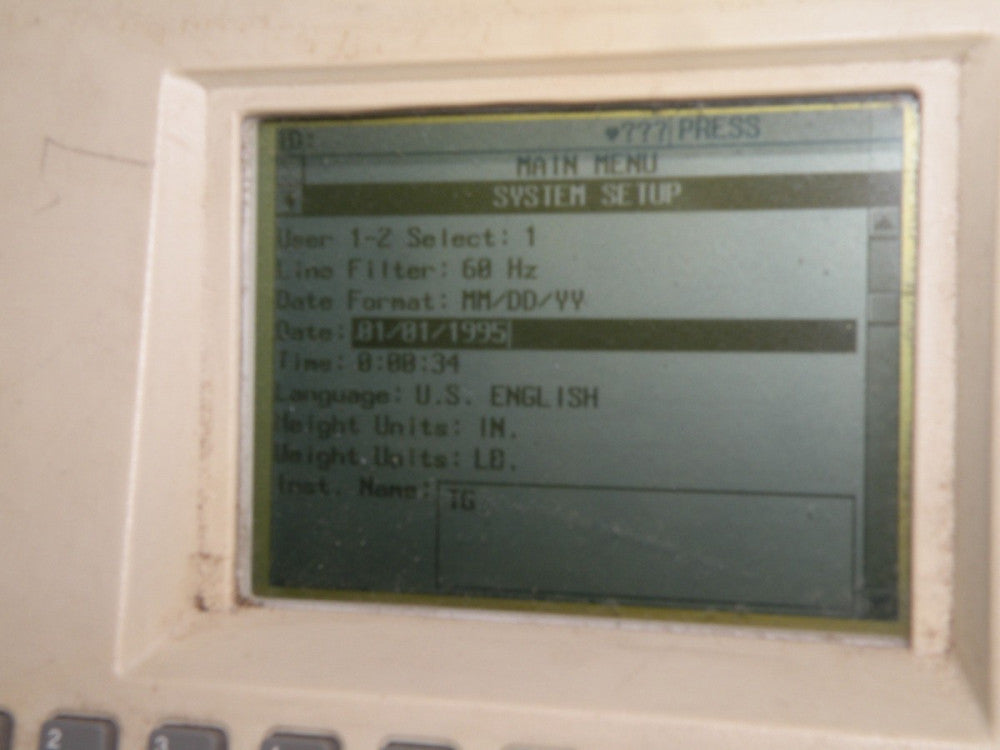 Burdick Eclipse 8i EKG