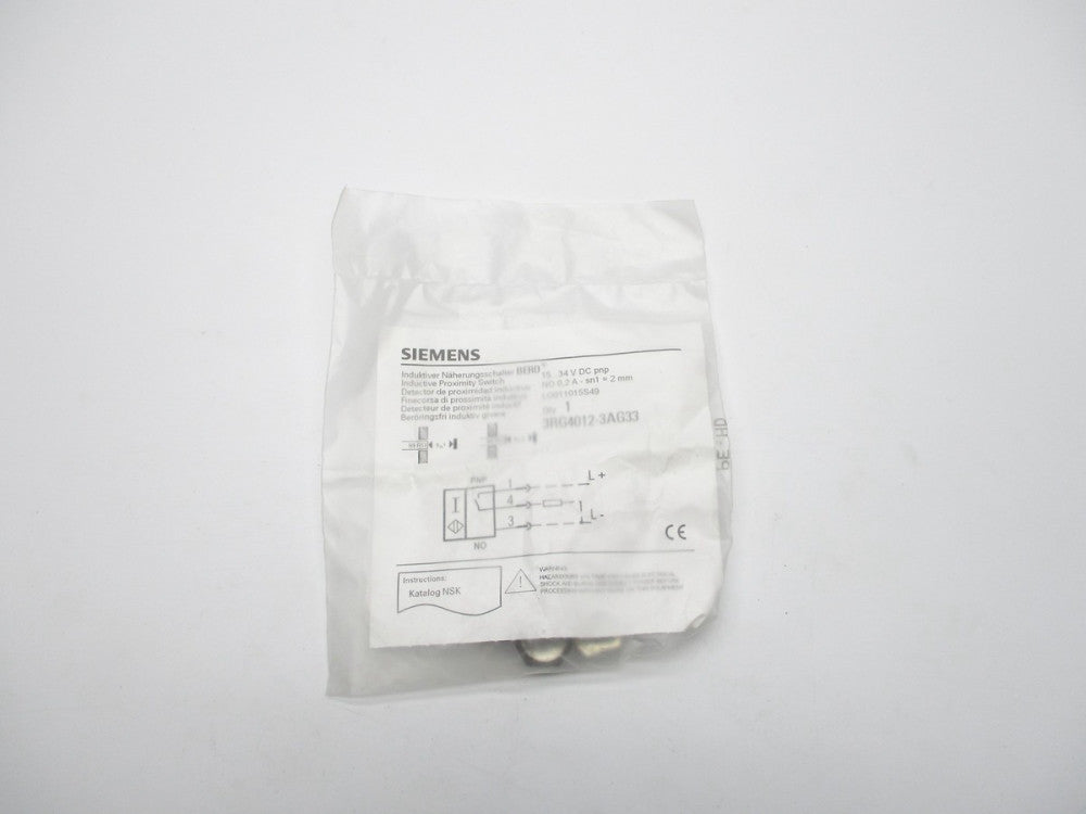 SIEMENS 3RG4012-3AG33 10-34VDC NSMP